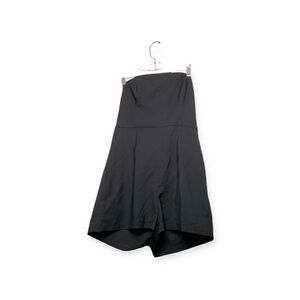 Women’s NWT Anthropologie Hutch strapless black romper, size small